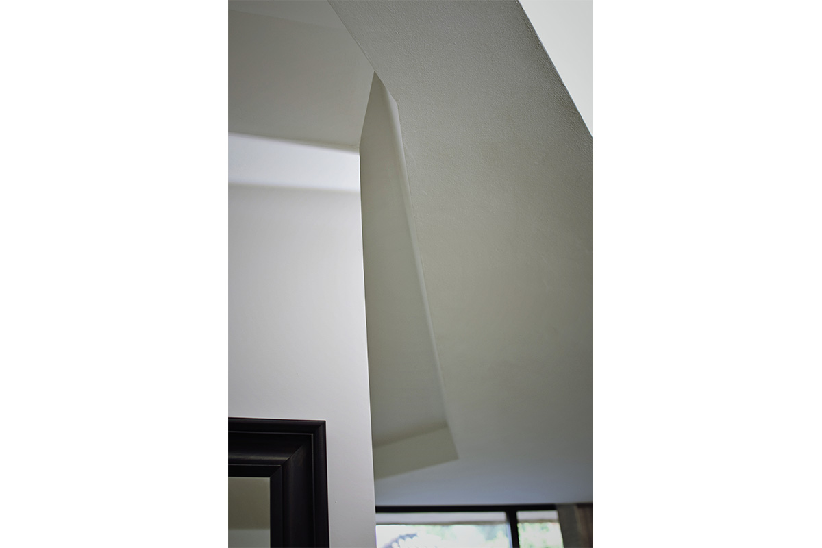 dettaglio interno soffitto